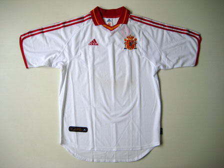90s 00s adidas スペイン代表 ユニフォーム ゲームシャツ